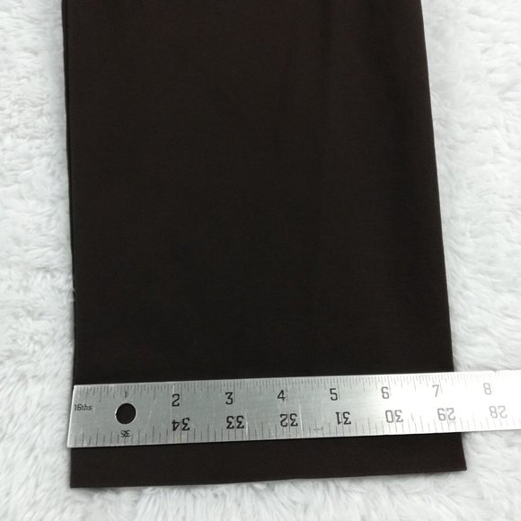 Chicos Womens Pants Trouser Tapered Brown Pocket 25 - Picture 9 of 12